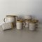 Vintage Ceramic Coffee Set, 1980s, Set of 8, Image 1