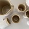 Vintage Ceramic Coffee Set, 1980s, Set of 8, Image 6