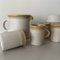 Set da caffè vintage in ceramica, anni '80, set di 8, Immagine 5