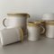 Vintage Kaffeeservice aus Keramik, 1980er, 8 . Set 5