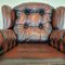 Chesterfield Leather Living Room Set, 1970s, Set of 4 14
