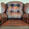 Set da salotto Chesterfield in pelle, anni '70, set di 4, Immagine 14