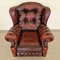 Chesterfield Wohnzimmer Set aus Leder, 1970er, 4er Set 11