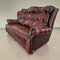 Chesterfield Wohnzimmer Set aus Leder, 1970er, 4er Set 4