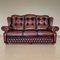 Set da salotto Chesterfield in pelle, anni '70, set di 4, Immagine 2