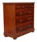 Large Victorian Flame Mahogany Chest of Drawers, 1890s, Image 2