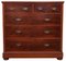Large Victorian Flame Mahogany Chest of Drawers, 1890s, Image 1