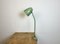Lámpara de mesa de taller industrial verde, años 60, Imagen 2