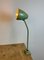 Industrial Green Workshop Table Lamp, 1960s 13