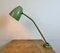Lámpara de mesa de taller industrial verde, años 60, Imagen 22