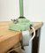 Industrial Green Workshop Table Lamp, 1960s 8