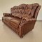 Chesterfield Suzanne Brown Leather Living Room Set, 1970s, Set of 3, Image 4