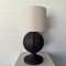 Vintage Brushed Pinewood Table Lamp, 2000s, Image 8