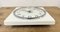 Vintage White Porcelain Wall Clock from Prim, 1970s, Image 10
