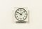 Vintage White Porcelain Wall Clock from Prim, 1970s 2