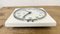 Vintage White Porcelain Wall Clock from Prim, 1970s, Image 12