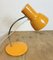 Lampe de Bureau Orange par Josef Hurka pour Napako, 1970s 10