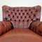 Chesterfield Living Room Set in Leather, 1970s, Set of 3 13