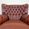 Chesterfield Living Room Set in Leather, 1970s, Set of 3, Image 13