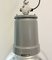 Lámpara colgante italiana industrial de aluminio de Fael Luce, años 70, Imagen 3