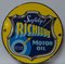 Richlube Motor Oil Enameled Plaque, 1960s 1