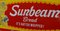Sunbeam Enameled Plaque, 1960s 2