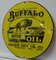 Buffalo Oil Enameled Plaque, 1960s 2