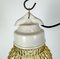 Vintage White Porcelain Pendant Light, 1970s, Image 3