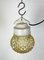 Vintage White Porcelain Pendant Light, 1970s 6