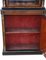 Antique Ebonised Display Cabinet, Image 4