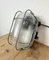 Industrial Brown Bakelite Wall Light with Frosted Glass, 1960s, Image 4