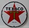 Placa Texaco esmaltada, años 60, Imagen 1