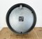 Industrial Grey Hammer Paint Factory Wall Clock from Pragotron, 1960s 17