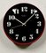 Vintage East German Pink Bakelite Wall Clock from Weimar, 1980s, Image 7