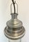 Lámpara colgante de fábrica soviética industrial de aluminio, años 60, Imagen 11