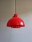 Scandinavian Red Hanging Light from Nordisk Solar, 1970s 1