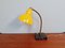 Yellow Lacquered Metal Type Desk Lamp, 1950s 2