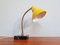 Yellow Lacquered Metal Type Desk Lamp, 1950s 14
