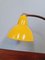 Yellow Lacquered Metal Type Desk Lamp, 1950s, Image 6