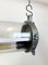 French Industrial Polished Aluminium Hanging Tube Light, 1970s 7