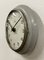 Reloj de pared de Alemania Oriental vintage gris de Weimar Electric, años 70, Imagen 4