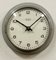 Vintage East German Grey Wall Clock from Weimar Electric, 1970s, Image 6