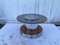 Round Coffee Table in Smoked Glass and Chrome, 1960s, Image 11