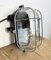 Industrial Brown Bakelite Wall Light with Clear Glass, 1960s, Image 5