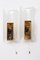 Glass Wall Lamps with Brass Details from Kalmar, 1950, Set of 2, Image 12