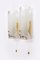 Glas Wandlampen mit Messingdetails von Kalmar, 1950, 2er Set 13