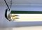 Industrial Green Hanging Tube Light from Polam, 1970s, Image 11