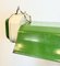 Industrial Green Hanging Tube Light from Polam, 1970s 15