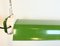 Industrial Green Hanging Tube Light from Polam, 1970s 5