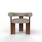 Collector Modern Cassette Chair in Famiglia 08 Fabric and Smoked Oak by Alter Ego, Image 4